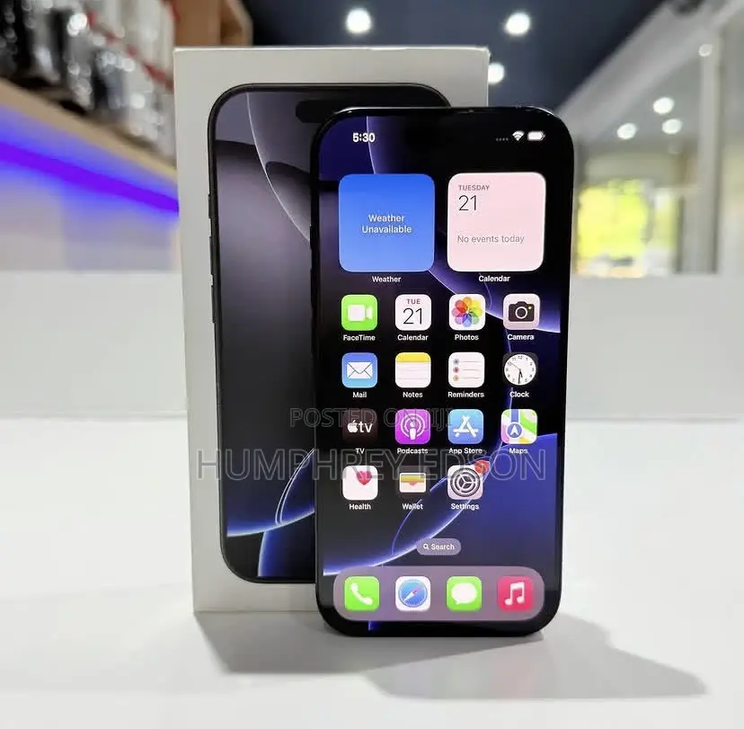 New Apple iPhone 16 Pro 256 GB Black
