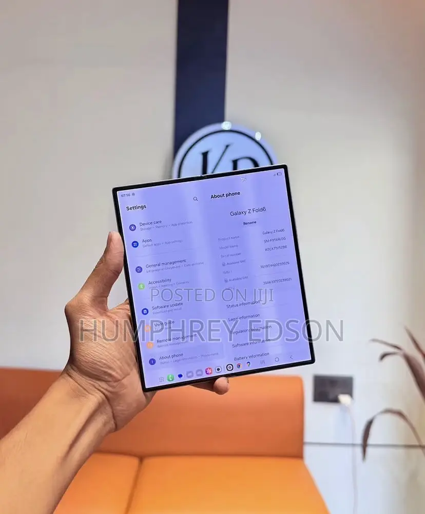 New Samsung Galaxy Z Fold6 256 GB Gray