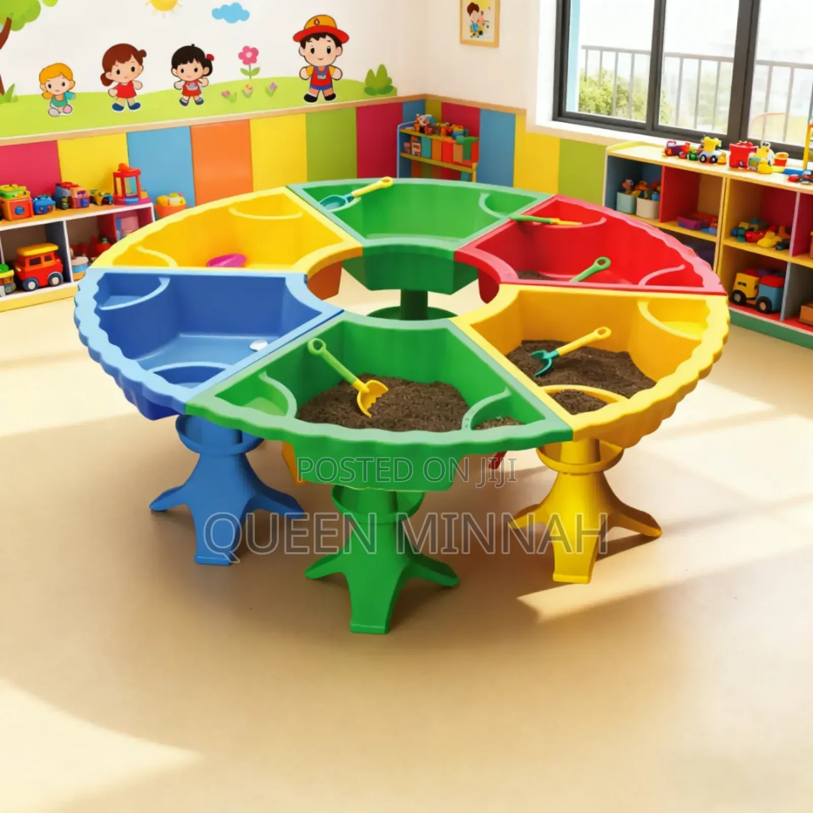 Kids Water and Sand Play Table Set for Children School