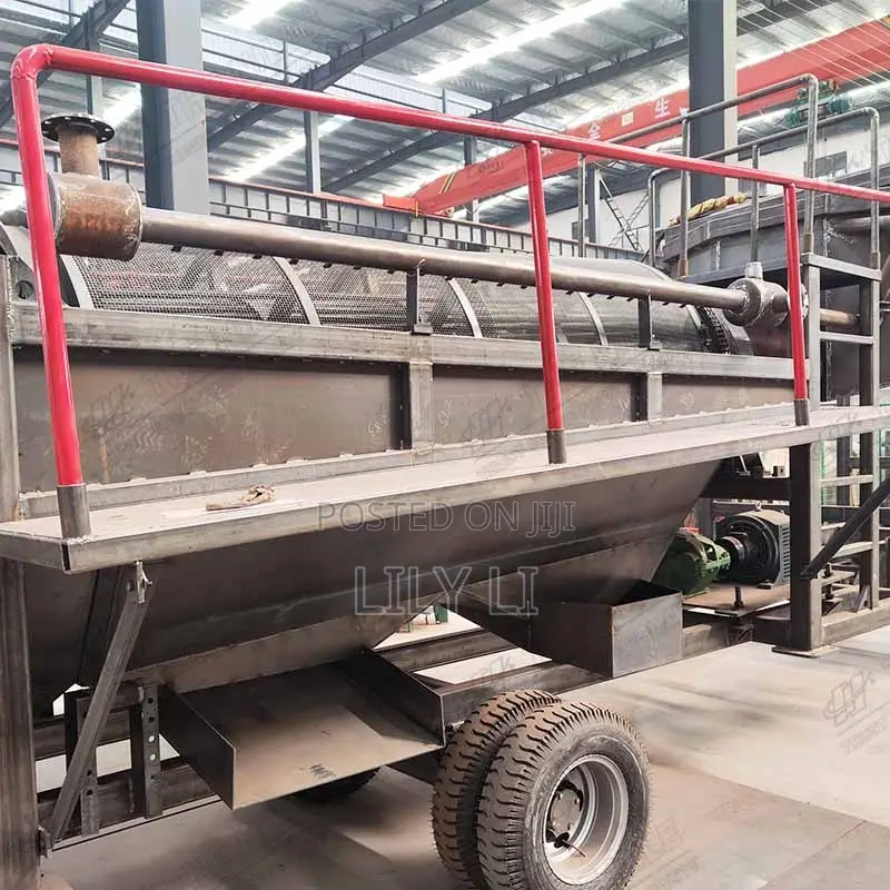 Mini Mobile Gold Washing Plant for Placer Gold Mining