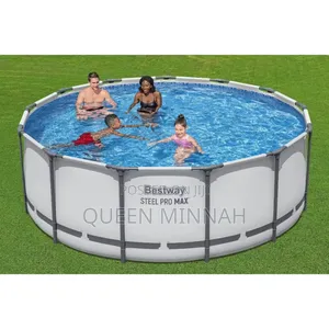 Steel Pro Family Round Swimming Pool 305 Cm
