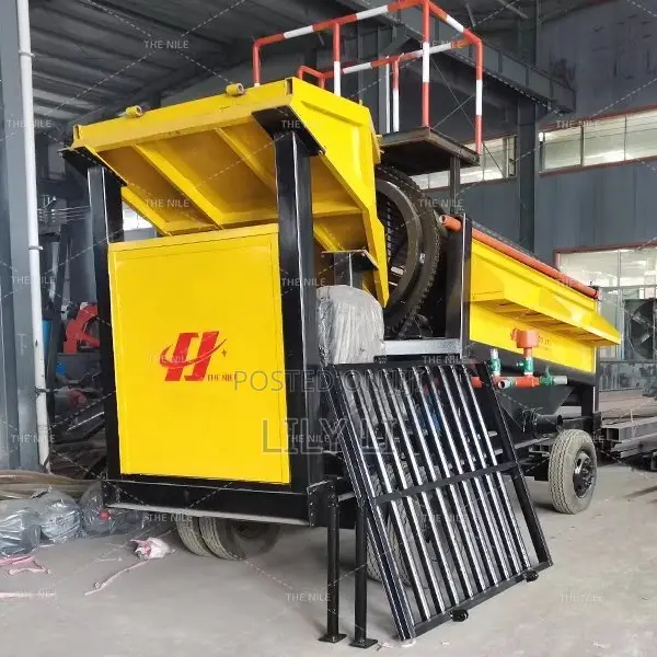 Vibrating Gold Wash Plant for River Gold Mining