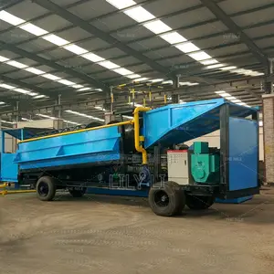 Gold Washing Plant 50 Tons for Medium Scale Mining Site