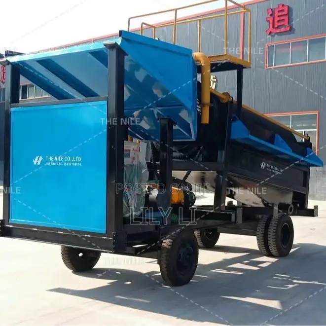 River Gold Mining Equipment Washing Plant Affordable Price