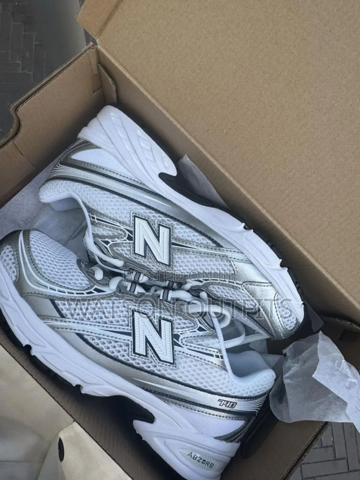 Men's Leather Sneaker Shoes New Balance 740 Brand or Model Materials