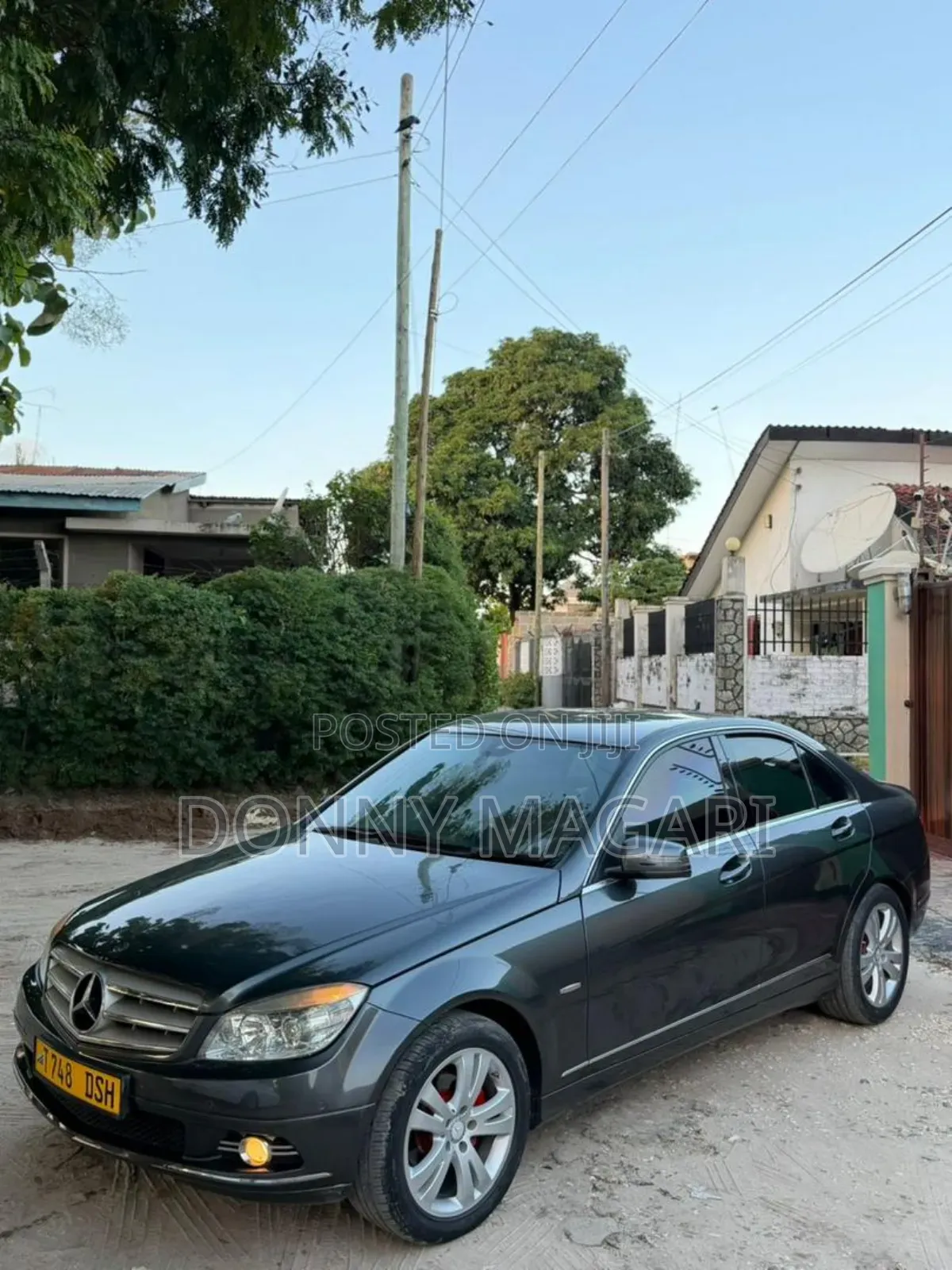 Mercedes-Benz C200 2008 Gray