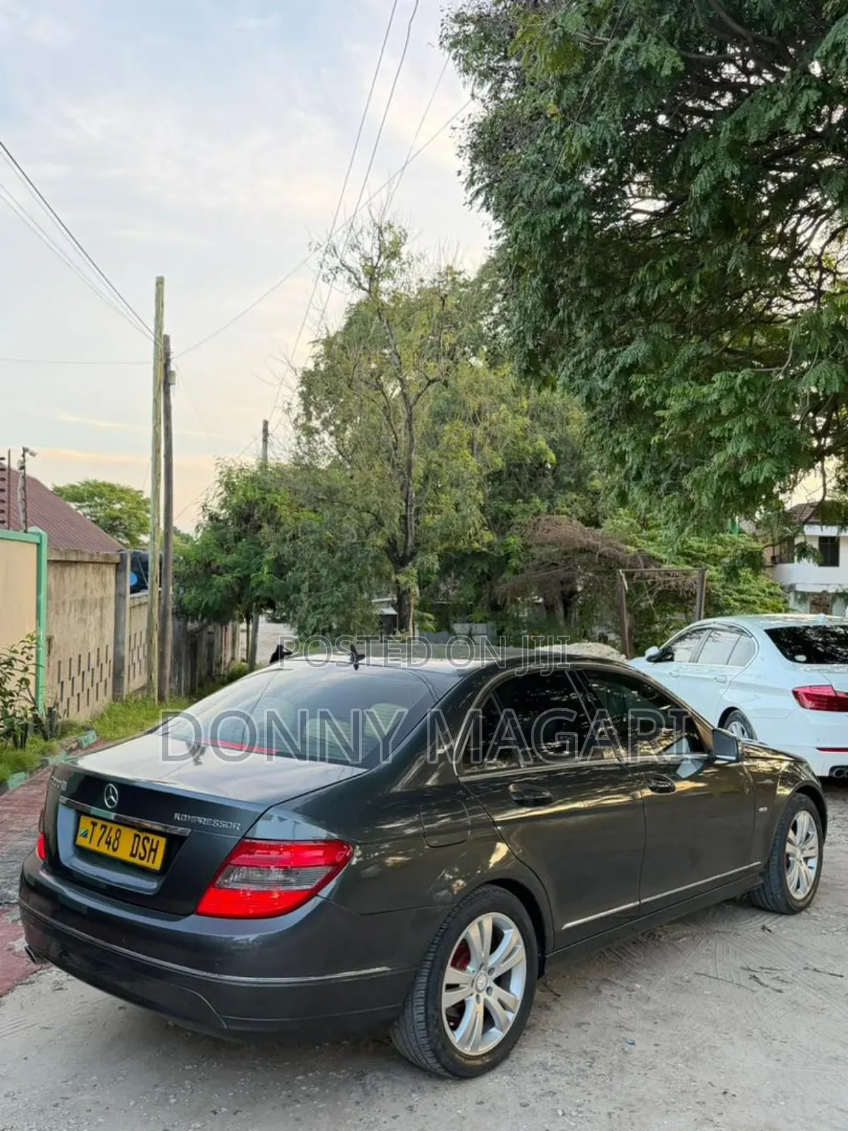 Mercedes-Benz C200 2008 Gray