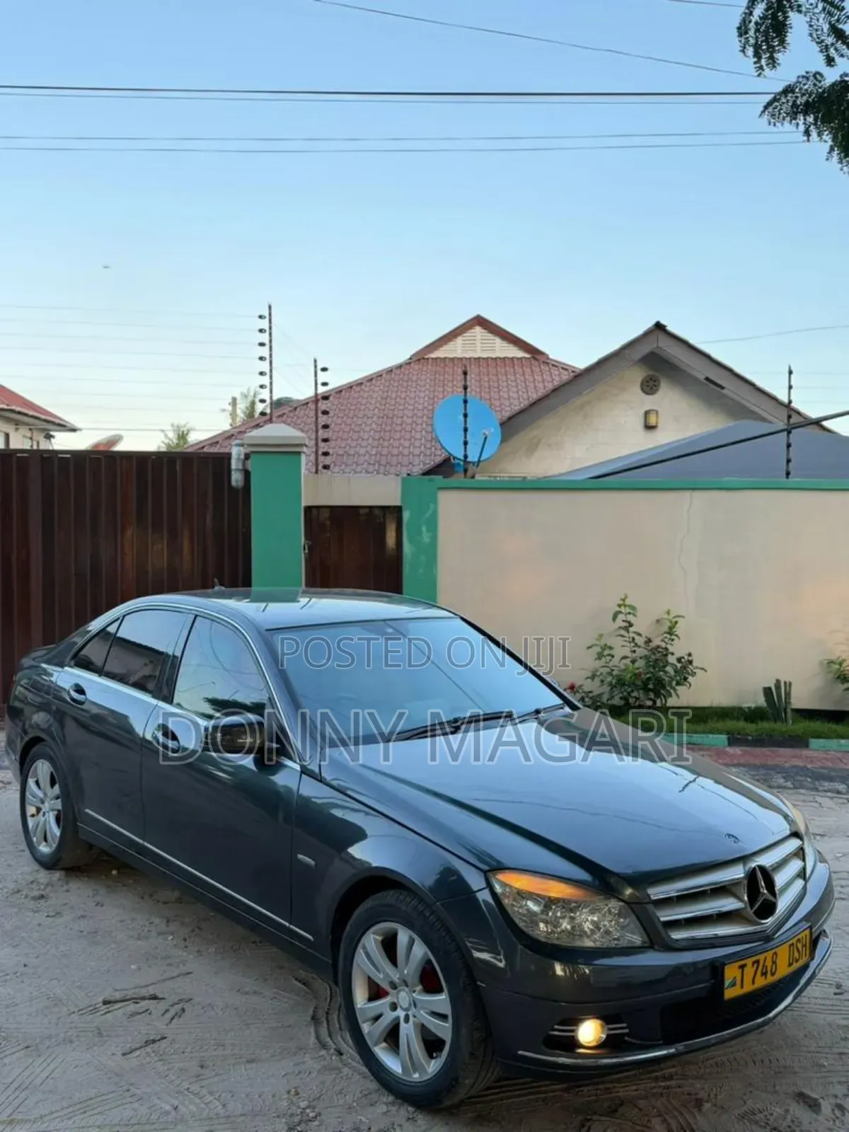Mercedes-Benz C200 2008 Gray
