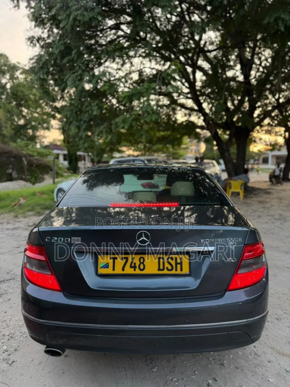 Mercedes-Benz C200 2008 Gray