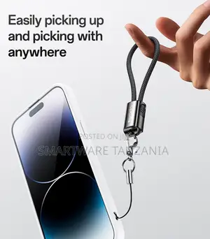 Yesido Ca178 Keychain Cable Usb-c To Lightning 27w 20cm Zinc
