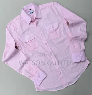 Men's New Shirts Pure Linen Materials Quality Men's Dress Shirts