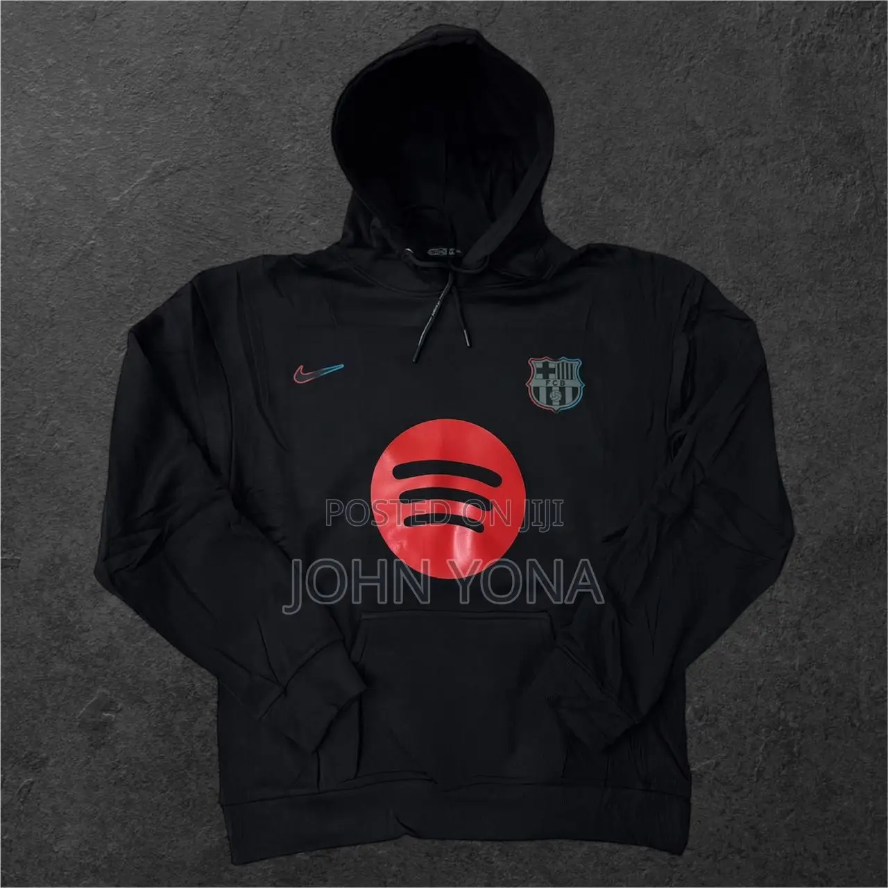 Fc Barcelona Hoodie Black