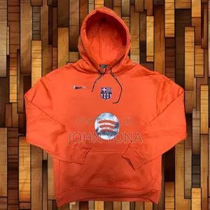 Fc Barcelona Hoodie Orange