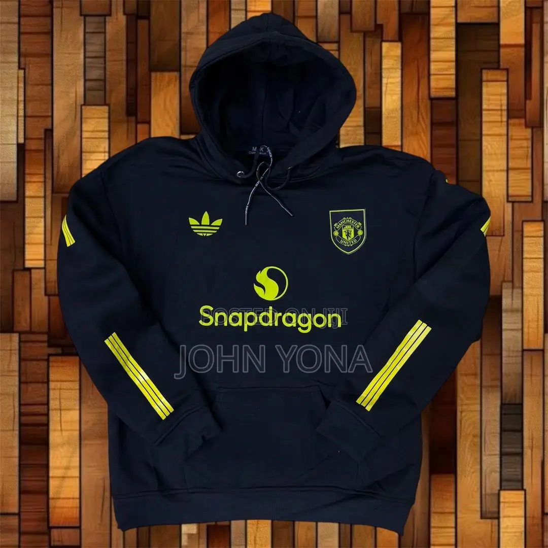 Manchester United Hoodie Black