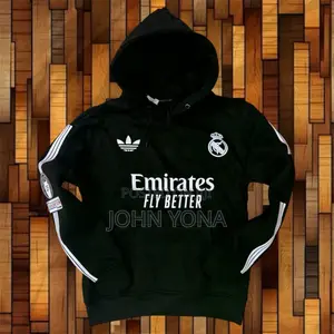 Real Madrid Hoodie Black