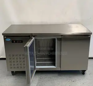 Stainless Steel Under Counter Chiller Double Door 1.5m