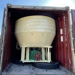 Gold Wet Pan Mill Machine 1200 Model for Sudan Gold Mining