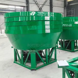 China Wet Pan Mill High Efficiency for Kenya Gold Processing