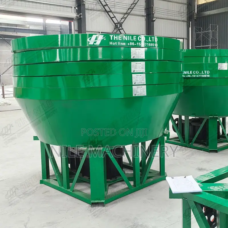 China Wet Pan Mill High Efficiency for Kenya Gold Processing