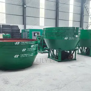 China Wet Pan Mill High Efficiency for Kenya Gold Processing
