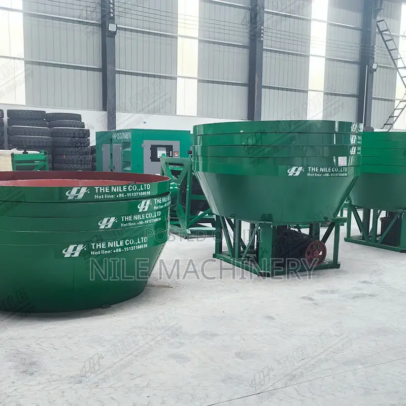 China Wet Pan Mill High Efficiency for Kenya Gold Processing