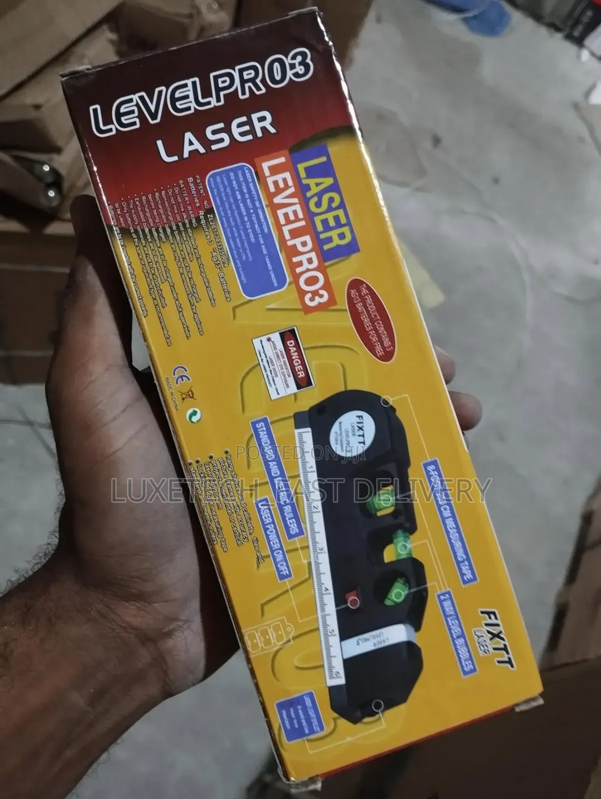 Laser Level Pro 3 Multipurpose Tool for Professional Alignment Tasks