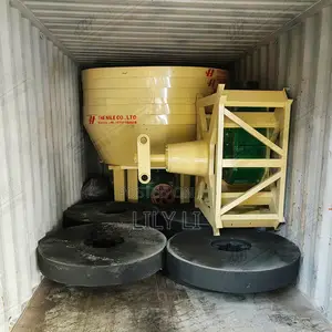 Wet Pan Mill Gold Grinding Machine for Small Scale Mining