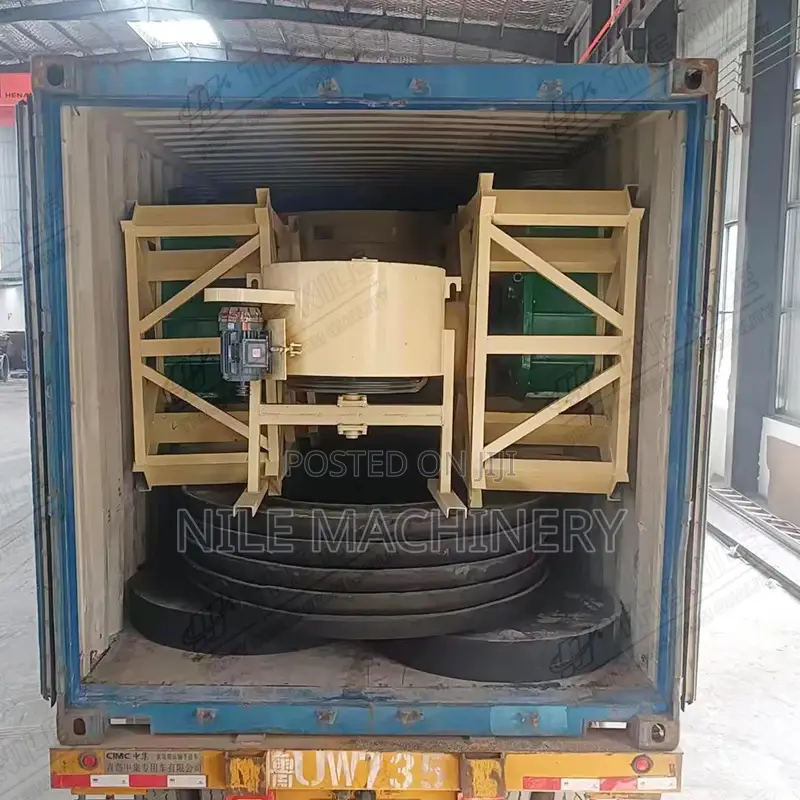 1200-1500 Wet Pan Mill For Gold Ore Milling East Africa Miners