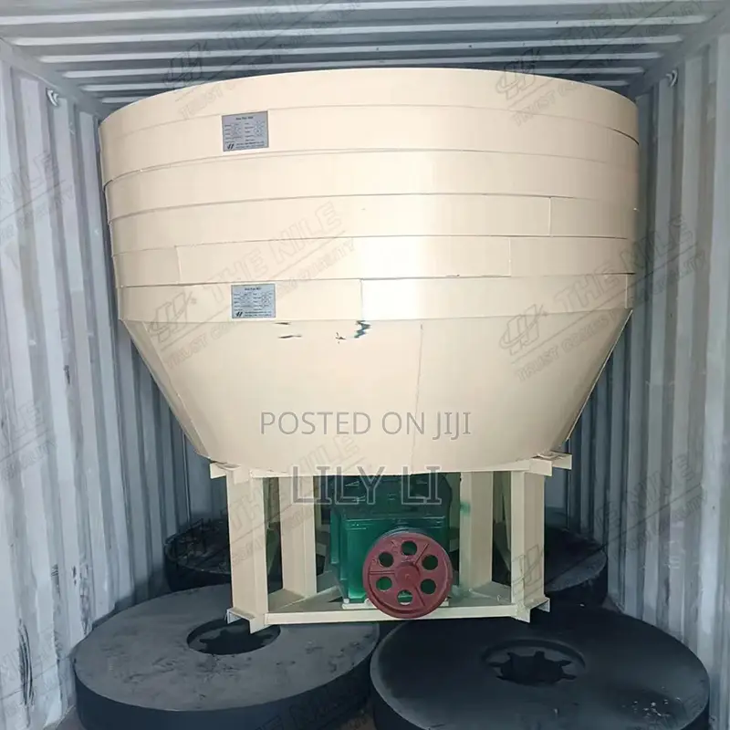 1200-1500 Wet Pan Mill For Gold Ore Milling East Africa Miners
