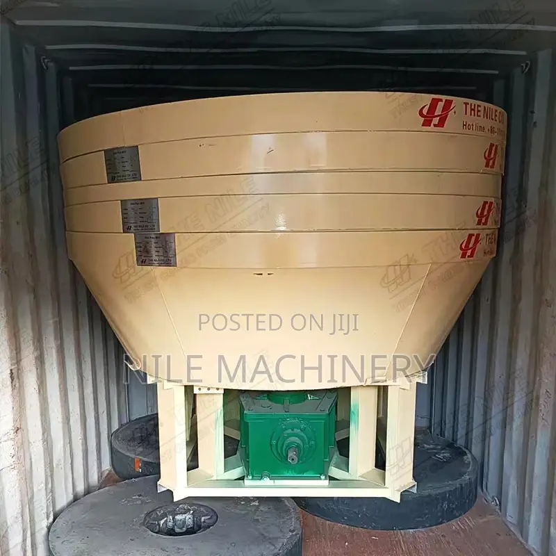 1200-1500 Wet Pan Mill For Gold Ore Milling East Africa Miners