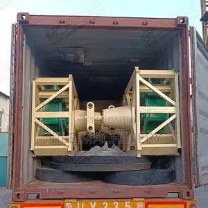 Wet Pan Mill Gold Extraction Machine For Tanzanian Mines