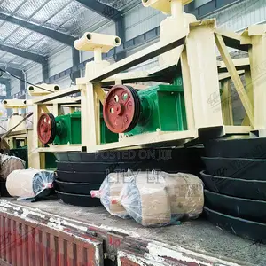 Wet Pan Mill Gold Extraction Machine for Tanzanian Mines