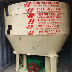 Portable Wet Pan Mill for Gold Mining in Kenya Sudan