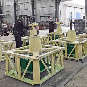 Portable Wet Pan Mill for Gold Mining in Kenya Sudan