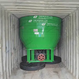 Heavy Duty Wet Pan Mill for Gold Ore Grinding Tanzania