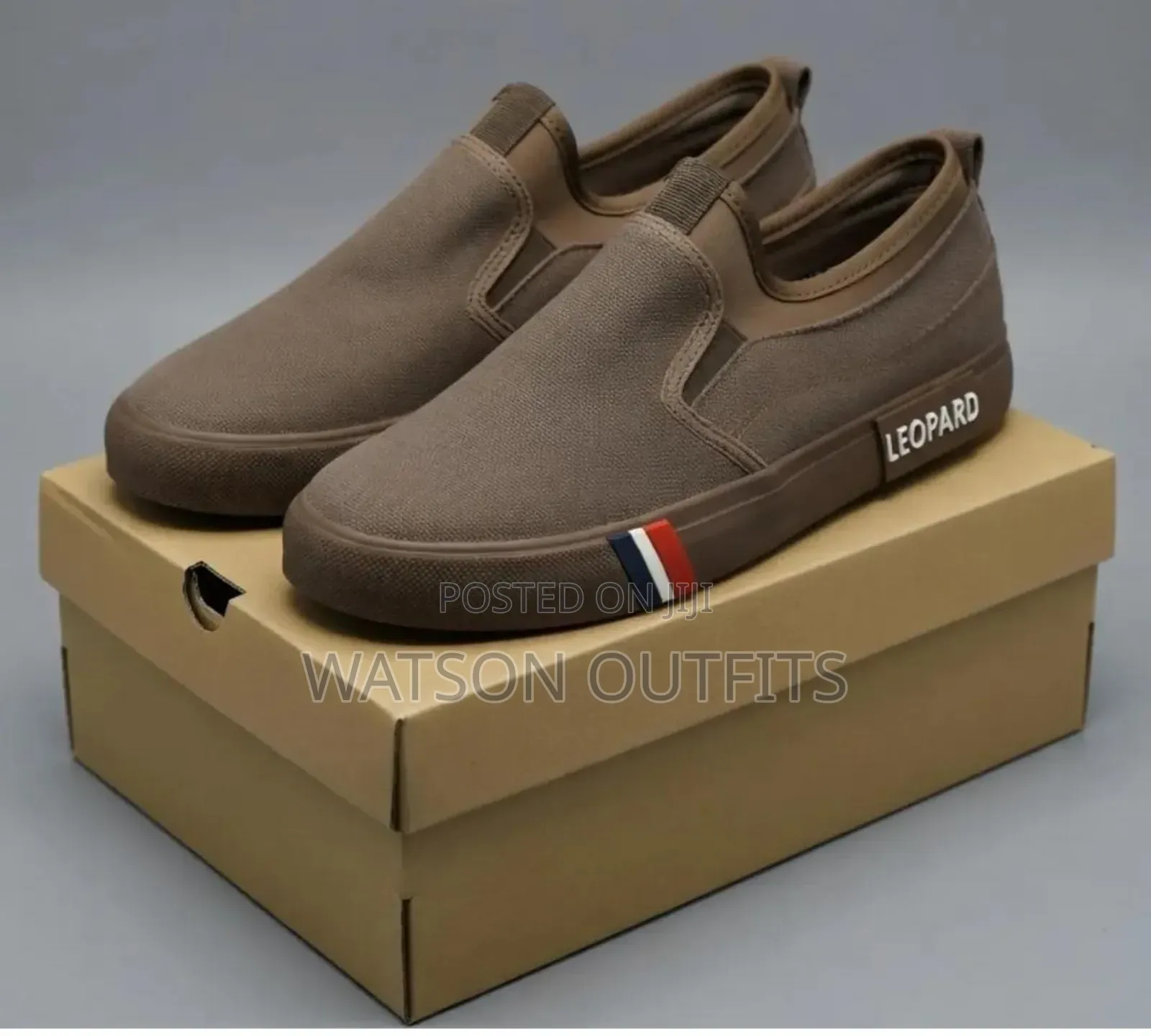 Leopard Brand C3 Men's and Women's Leather Shoes