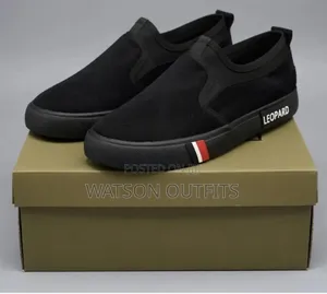 Leopard Brand C3 Men's and Women's Leather Shoes