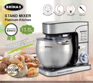 Brinax Platinum Kitchen Stand Mixer Bx-4012