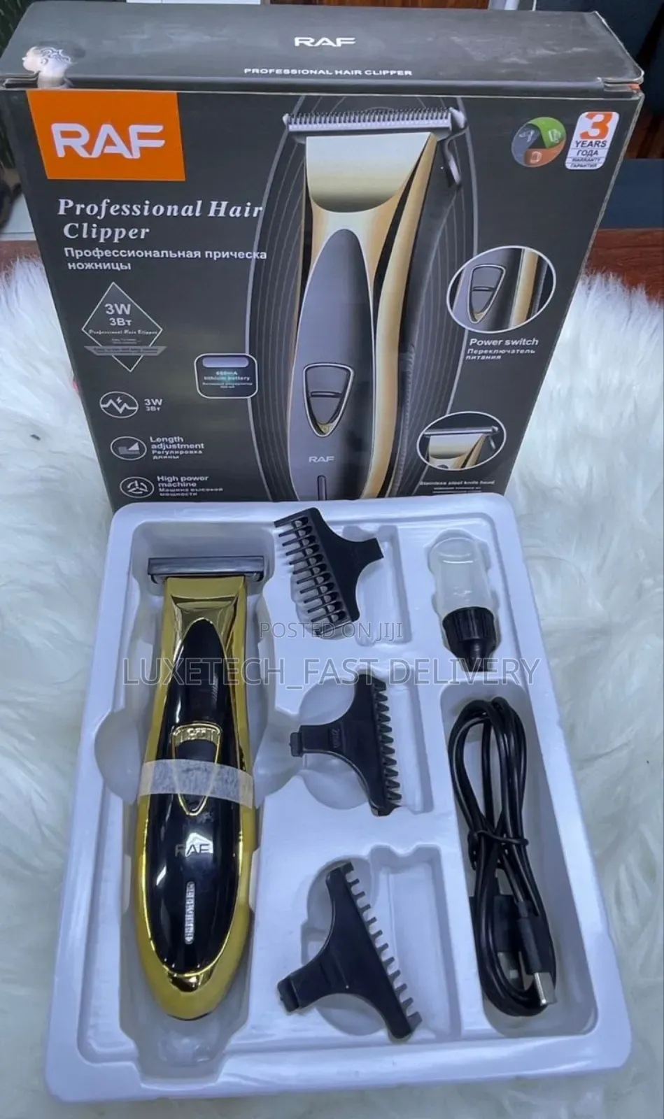 Raf R.4006 Hair Clipper for Hair Trimming and Styling