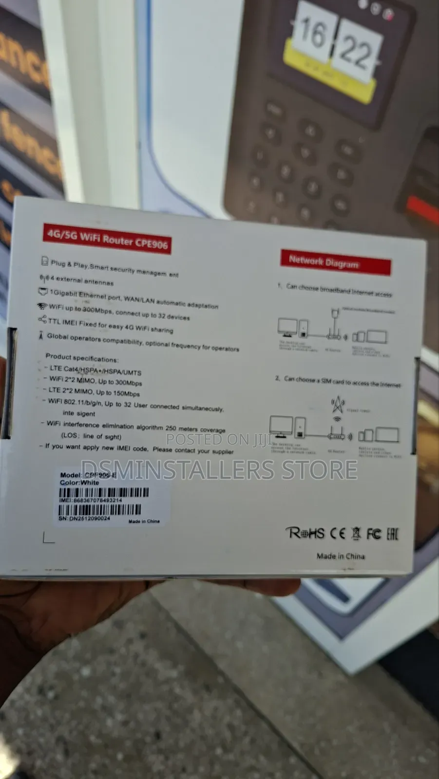 4g/5g Router Wifi 6 Plus