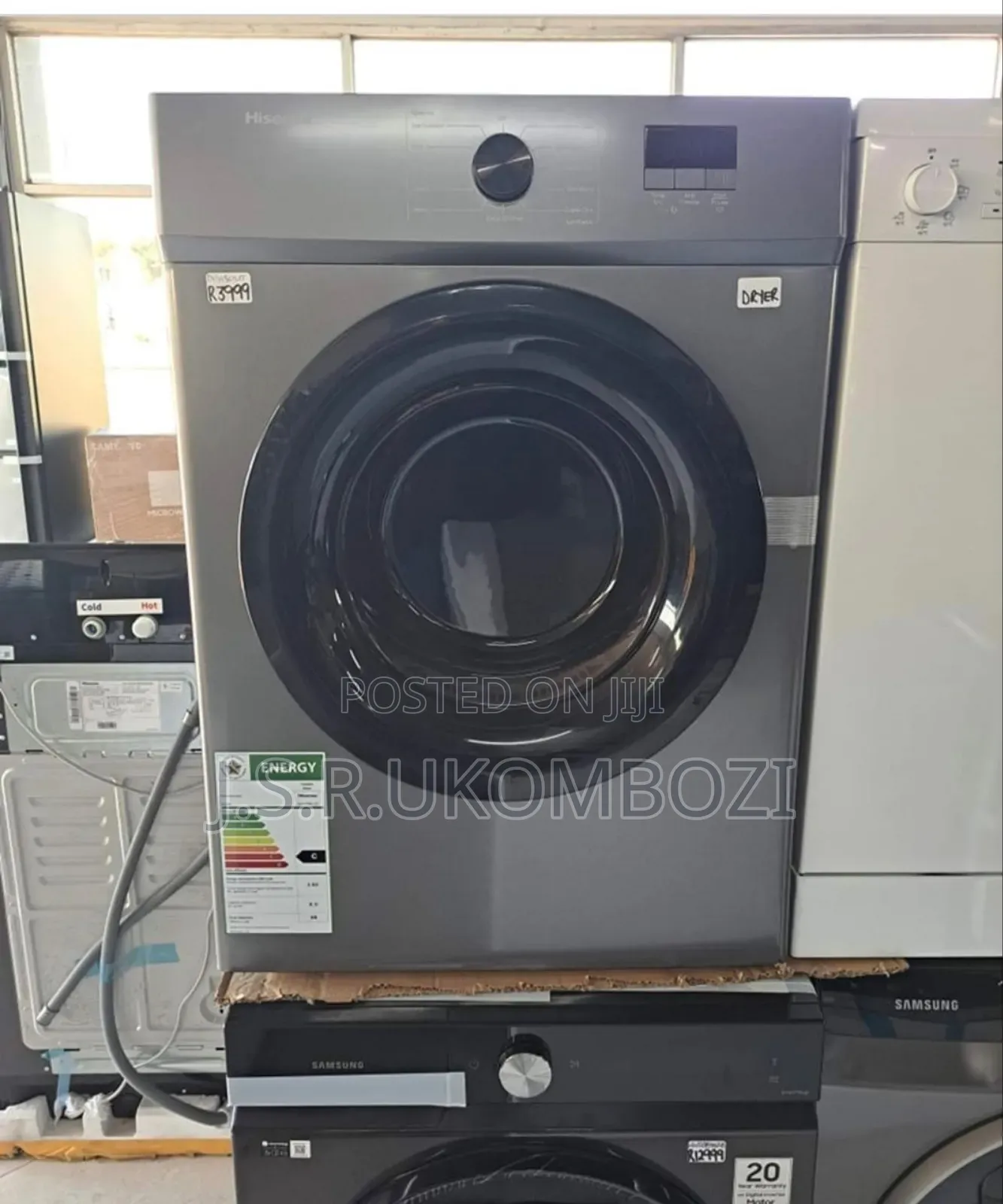 Hissense Washing Mashine Only Dryer 8kg
