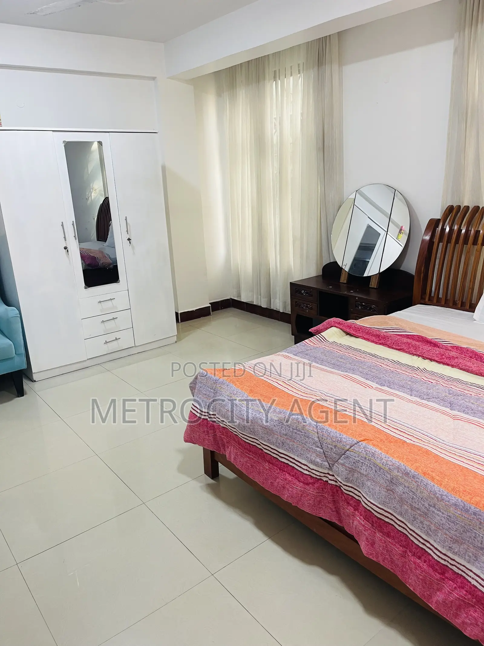 Furnished 4bdrm Apartment in Mikocheni for rent