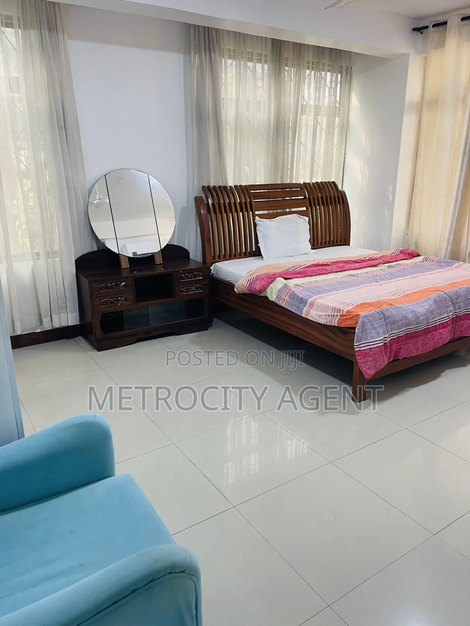 Furnished 4bdrm Apartment in Mikocheni for rent
