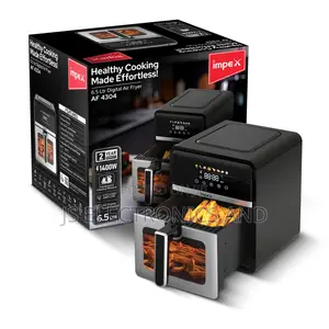 Impex Air Fryer Liter 6.5 Digital Control Touch Warranty One Year