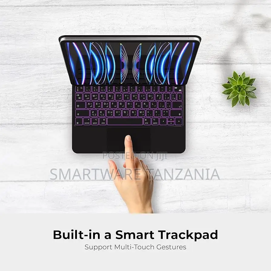 iPad 10.2 10.5 Inch Rgb Backlit Keyboard Case Touchpad