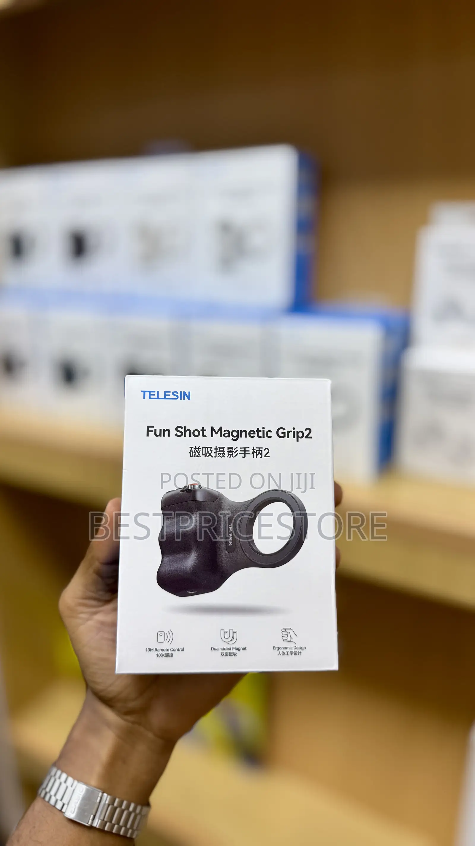 Telesin Magnetic Phone Camera Handle Grip