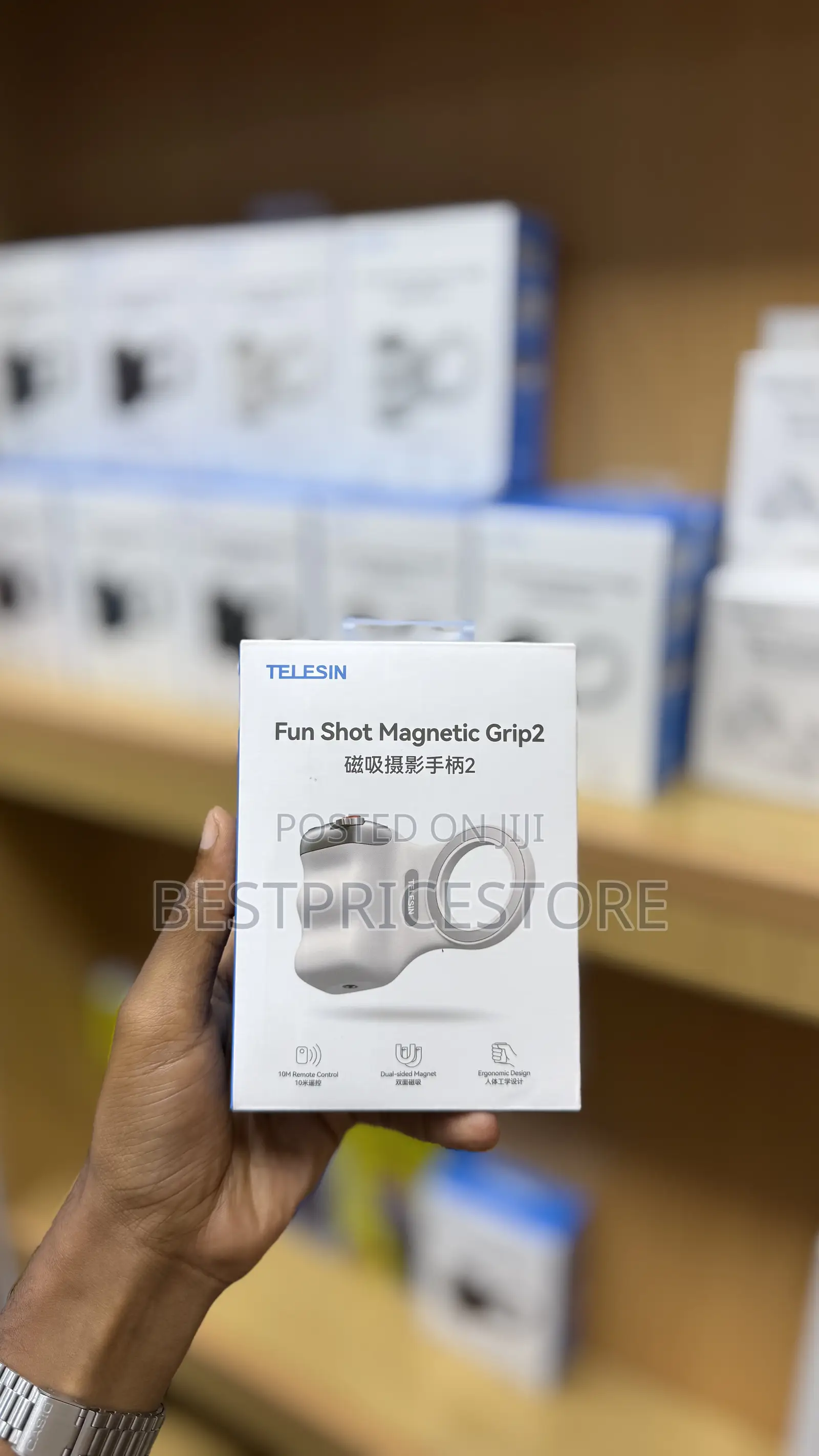 Telesin Magnetic Phone Camera Handle Grip