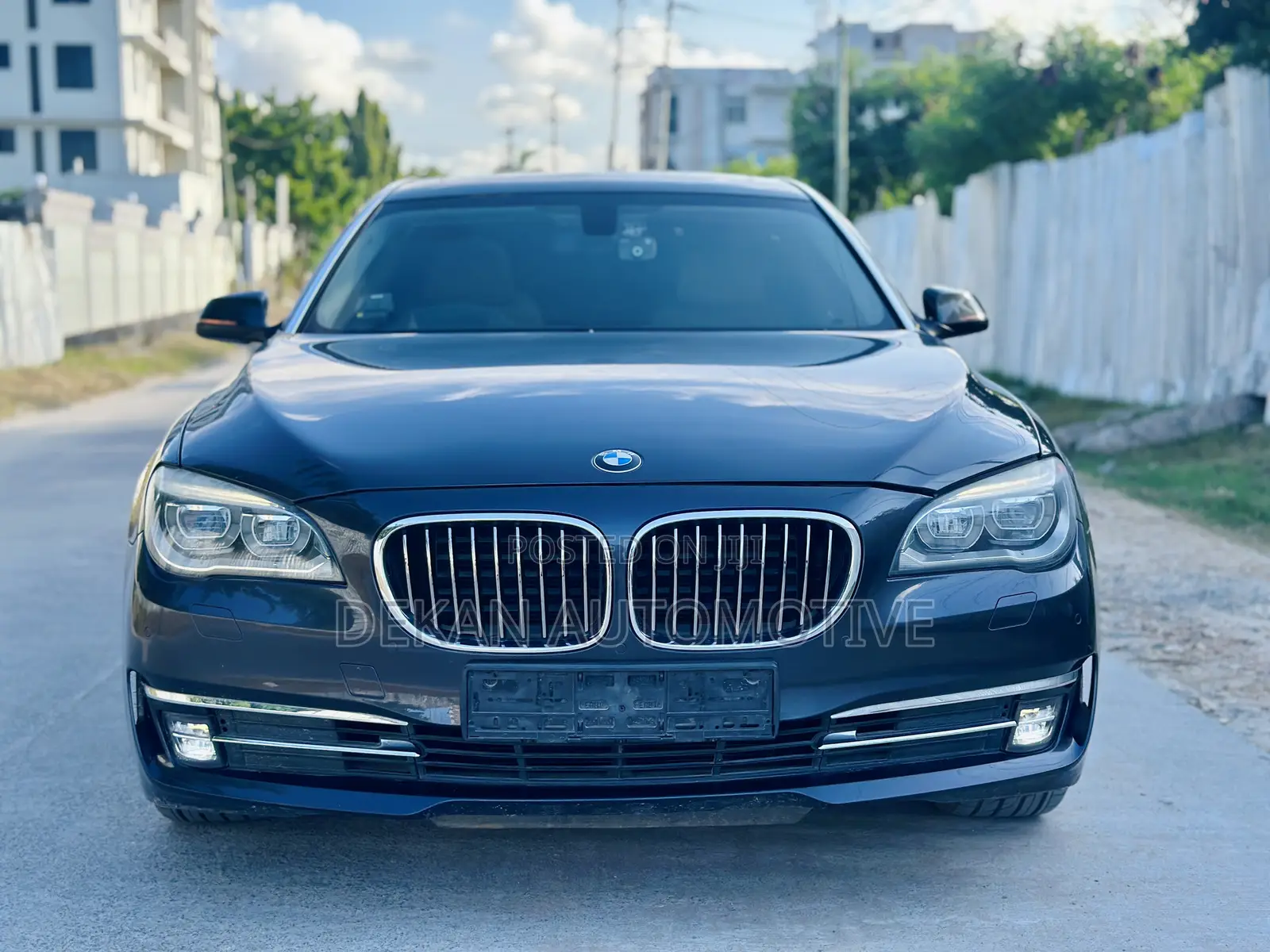 BMW 7 Series 730Li 2015 Blue