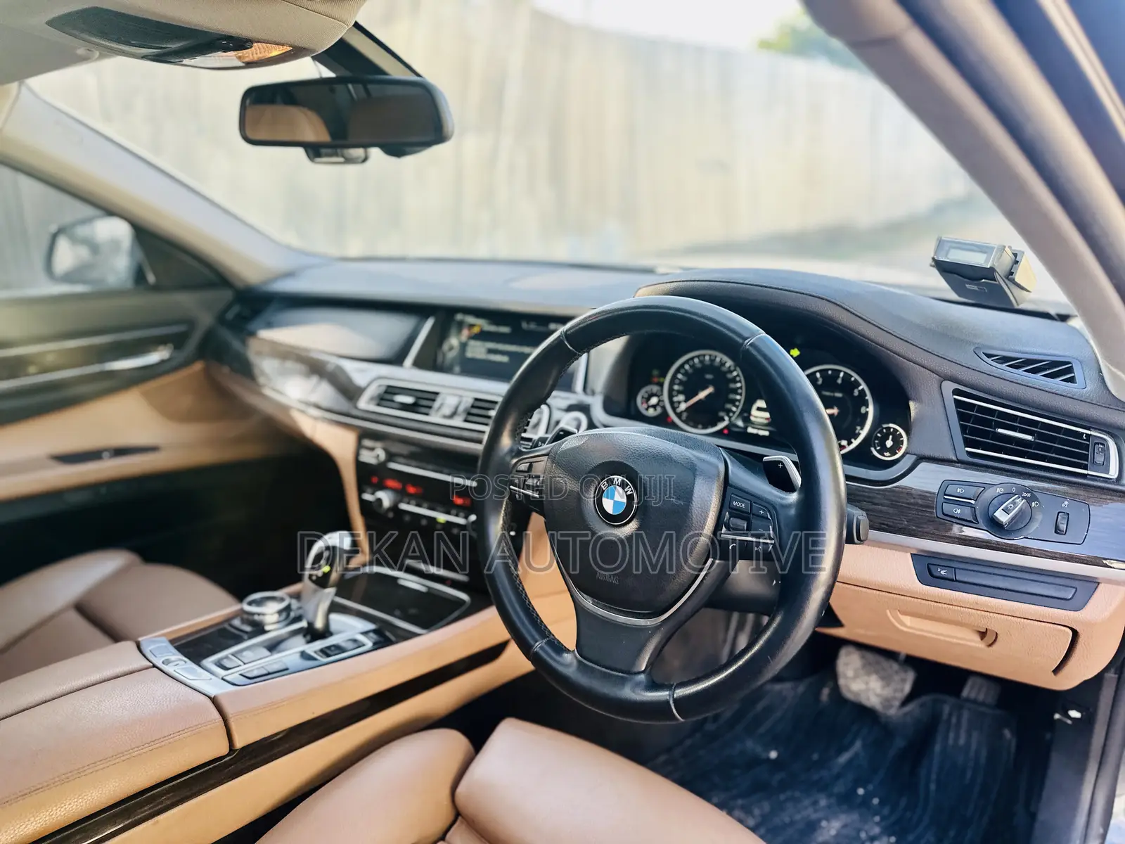 BMW 7 Series 730Li 2015 Blue