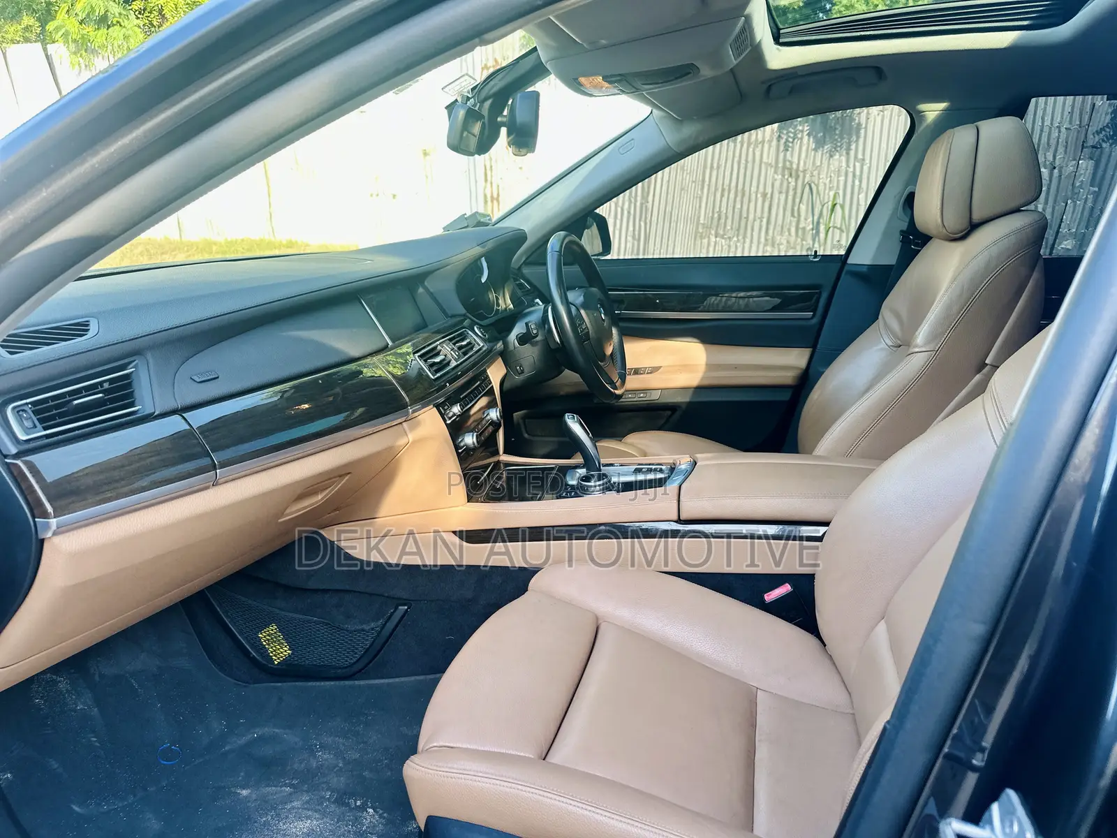 BMW 7 Series 730Li 2015 Blue